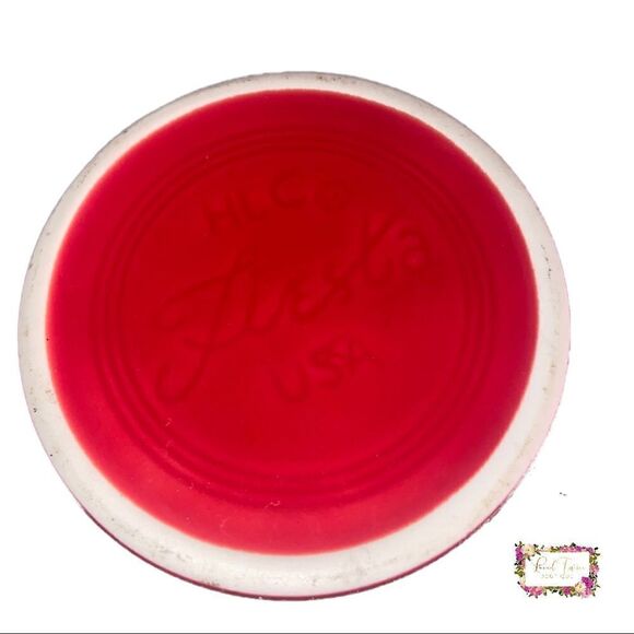 Fiesta Fiestaware Coffee Mug Scarlet Red HLC USA D Handle - Picture 8 of 13